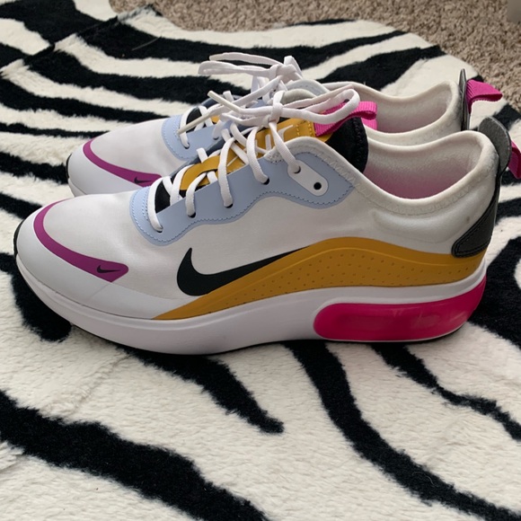 Nike Shoes - Nike Air Max Dia White/Black-Pollen Rise Women's